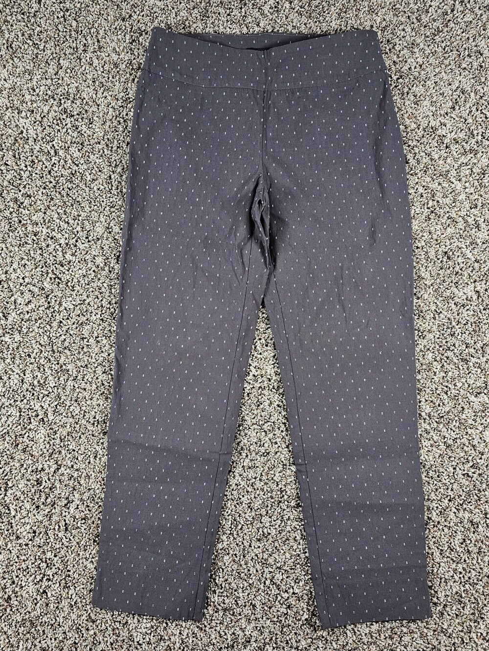 Zac & rachel Womens Sz 10 Pull On Slim Leg pants Mauve Purple Print